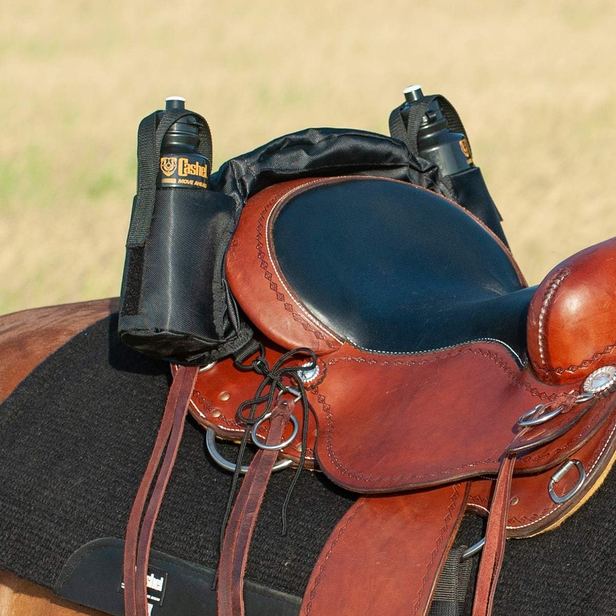 Cashel Deluxe Cantle Bag Black