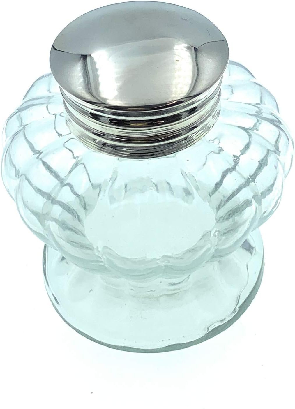 Madison Bay Company Writers Desktop Bundle - 1 Clear Round Pedestal Inkwell - 1 Wooden Dip Pen - 1 Wooden Ink Blotter