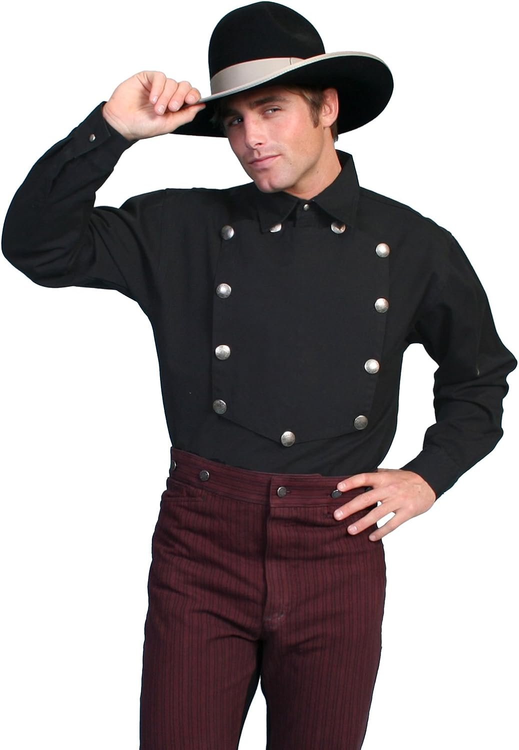 Scully Rangewear Men's Rangewear Solid Frontier Engineer Long Sleeve