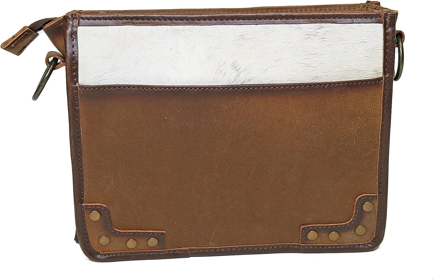 STS Ranchwear Women's Cowhide Mae Durable Leather Casual Crossbody Bag with Adjustable & Removable Strap