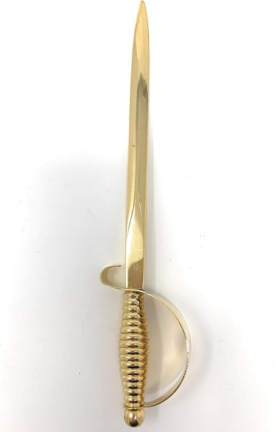 Madison Bay Company Brass Pirate's Sword Letter Opener, 7.25 Inches Long