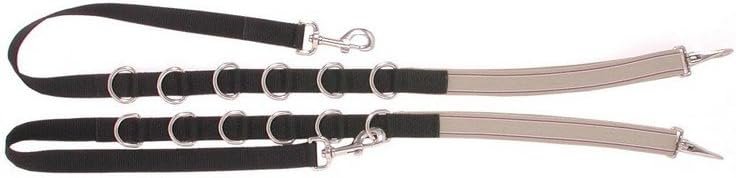 Tough 1 Basic Nylon D-Ring Adjustable Elastic Side Reins