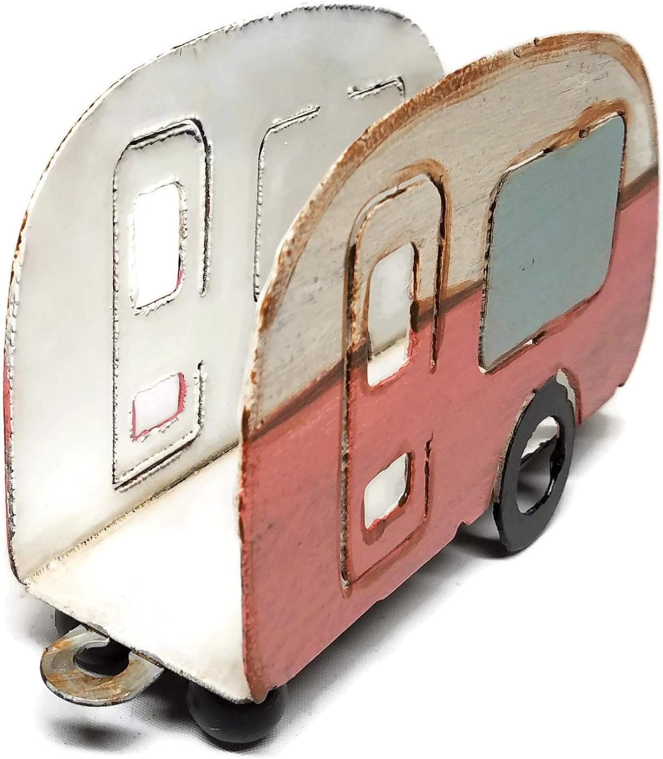 Liphontcta Camping Decor Vintage Camper Napkin Holder, Metal