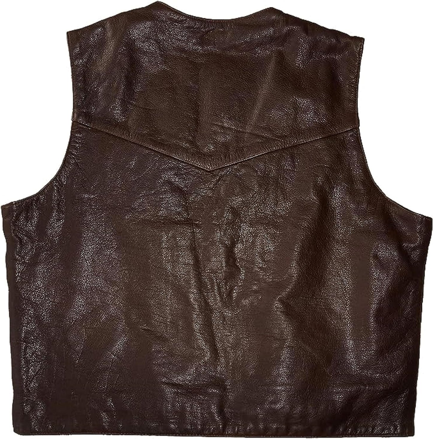 STS Ranchwear Men's Lightweight Classic Leather Vest