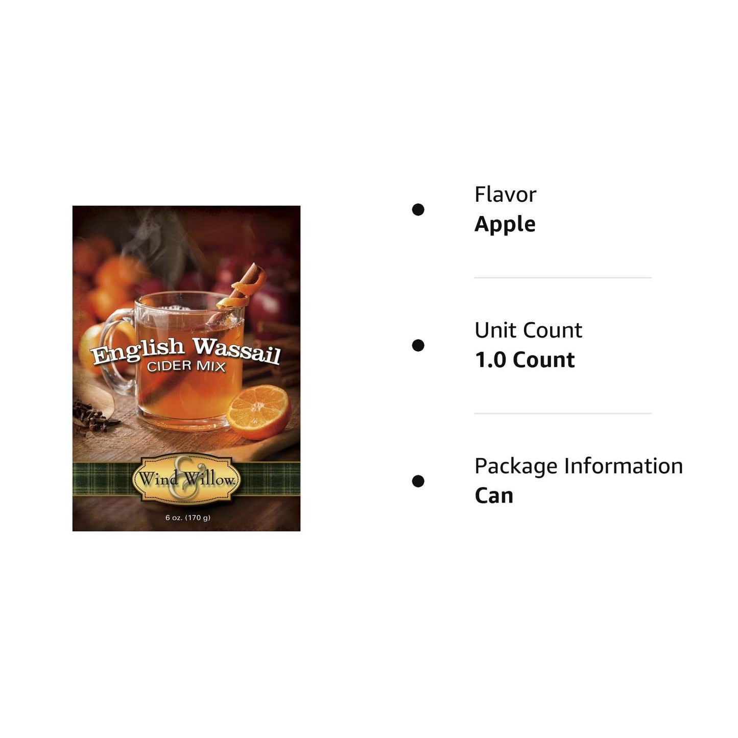 Wind & Willow English Wassail Cider Mix