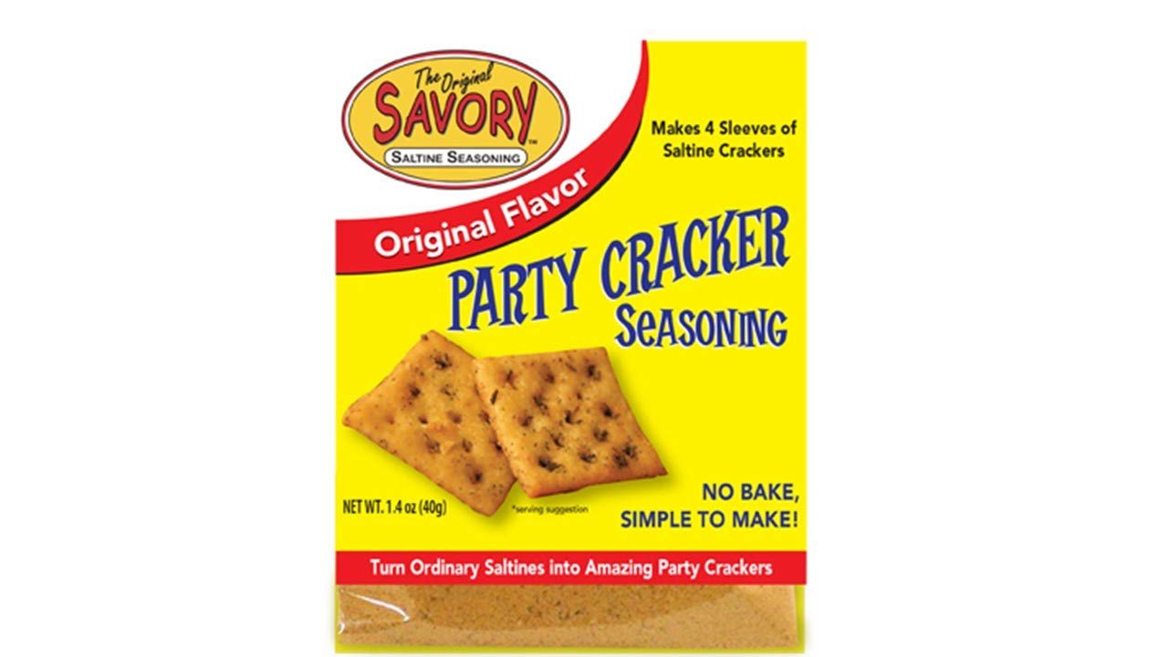 Savory Saltine Seasoning 2-Pack - 1 ORIGINAL, 1 TEXAS CHIPOTLE plus 2 Ex-Large Double Sealed Zip Top Bags