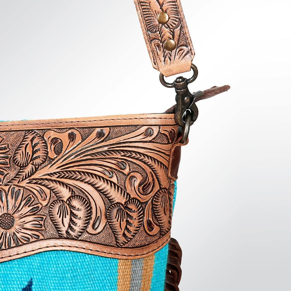 American Darling Conceal Carry Cross Body Bag Leather Fringe Purse Western Handbags Custom Order