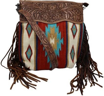 American Darling Conceal Carry Cross Body Bag Leather Fringe Purse Western Handbags Custom Order