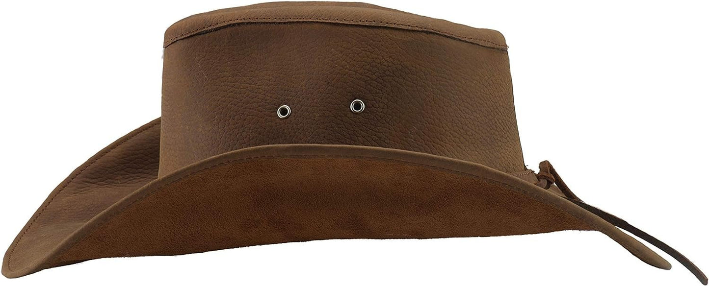 Bullhide Men's Briscoe Leather Cowboy Hat - 4052Ch