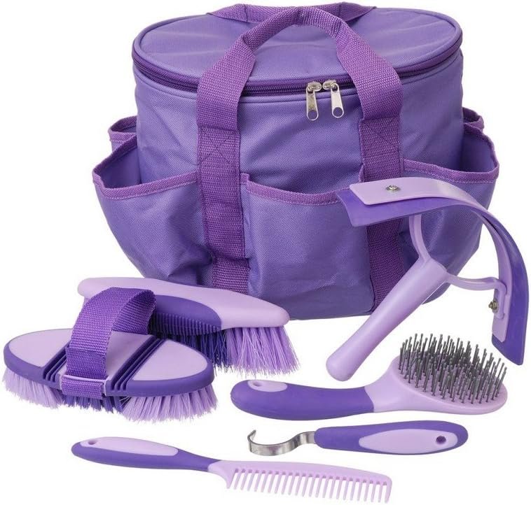 Tough-1 Great Grips 6 Piece Brush Set with Bag Pur