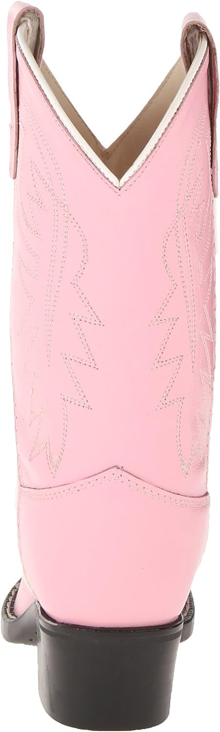 Old West Unisex-Child Girls' J Toe Western Boot