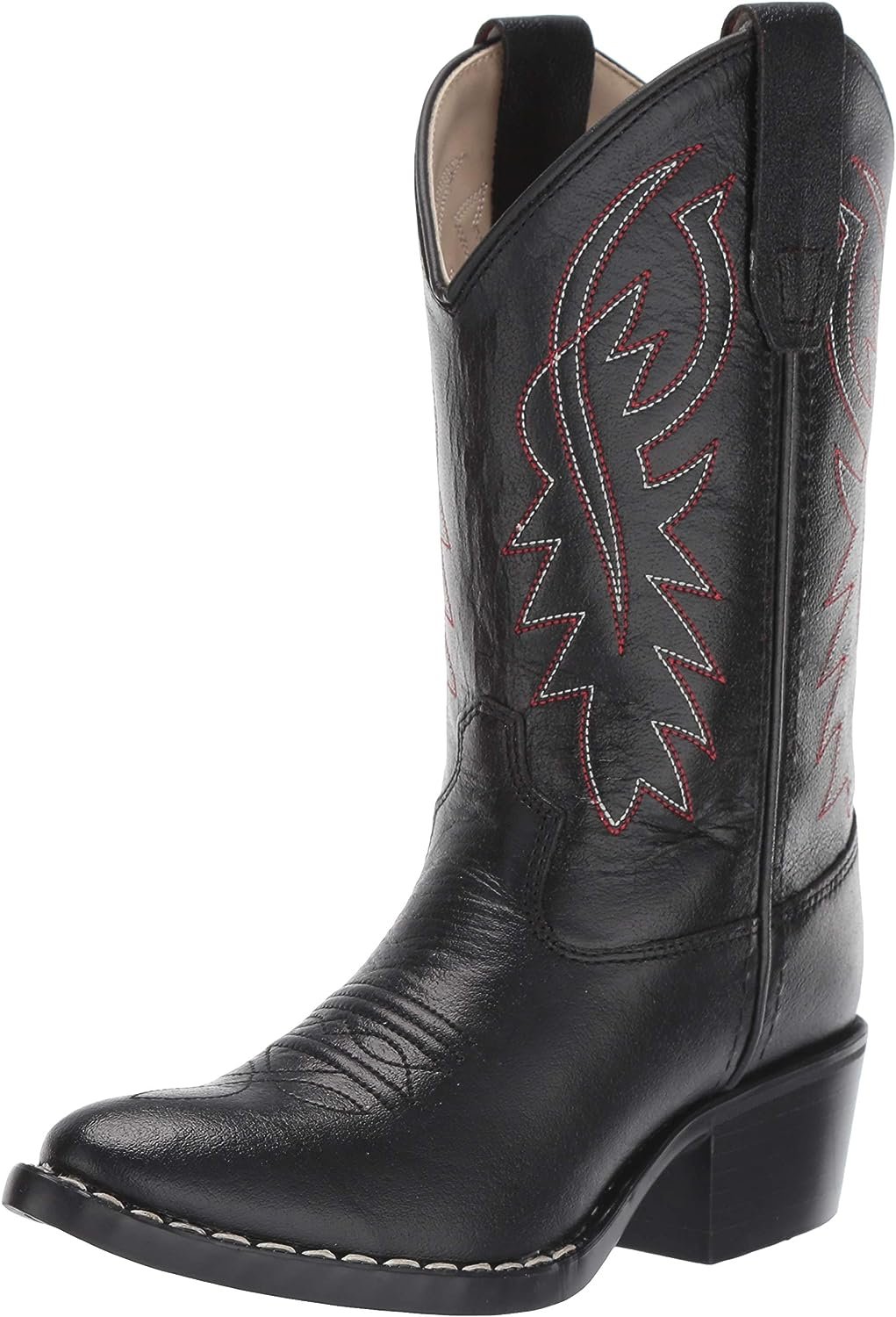 Old West Kids Boots Unisex-Child J Toe Western Boot