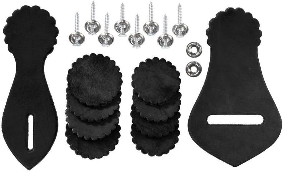 Tough-1 Western Saddle Leather Repair Kit Black