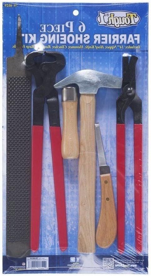 6 Piece Farrier Shoeing Kit