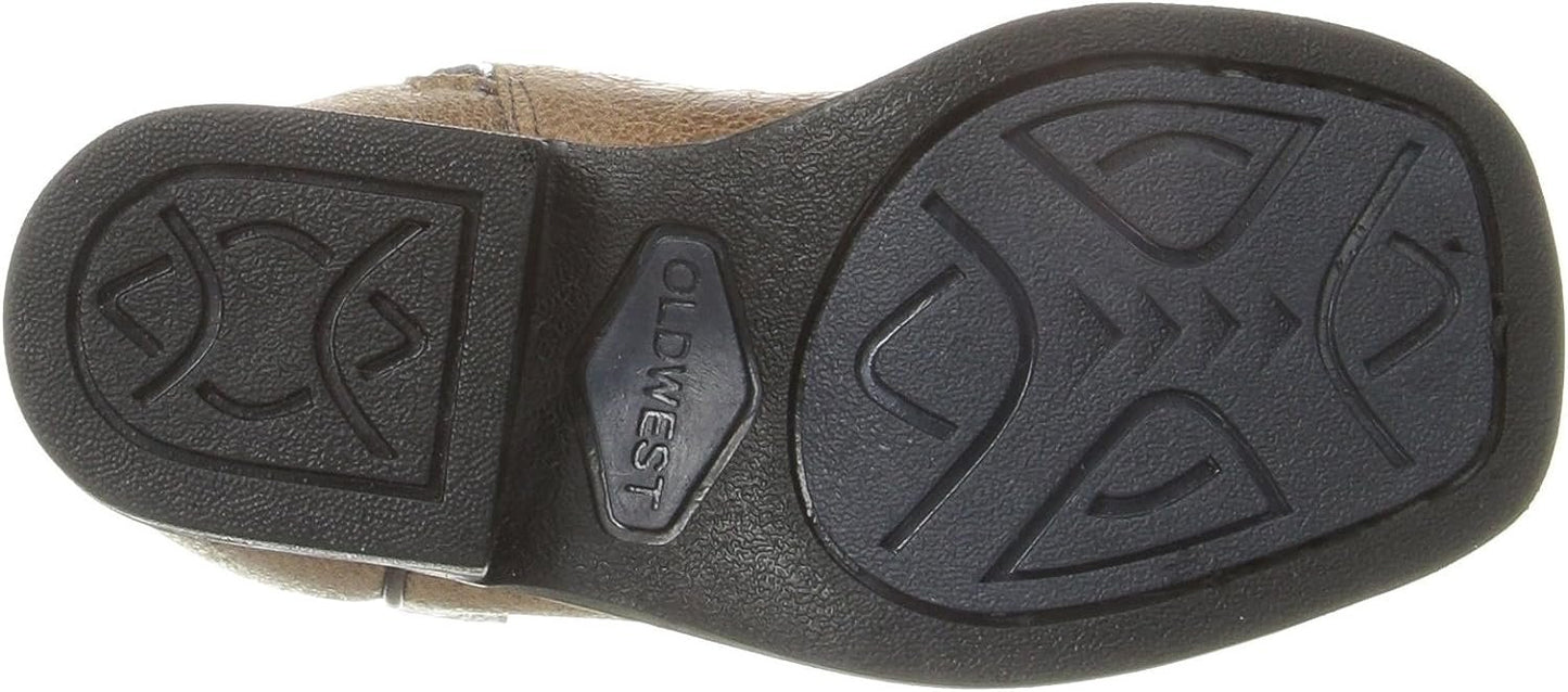 Old West Kids Boots Unisex-Child Square Toe Vintage (Toddler) Western Boot