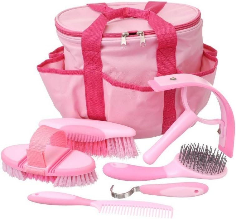 Tough-1 Great Grips 6 Piece Brush Set with Bag Pur