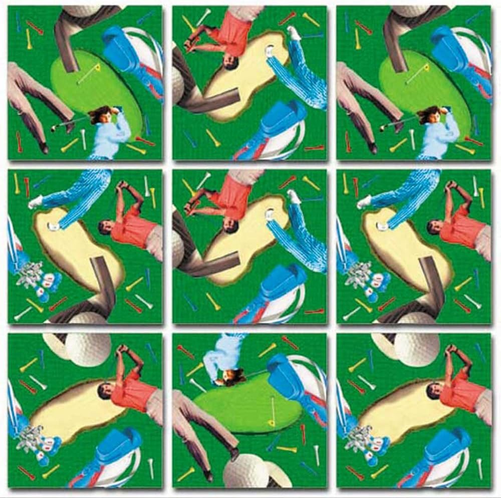 b. dazzle, inc Scramble Squares: Golf