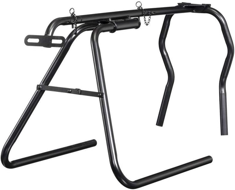 Tough 1 Jr Collapsible Roping Steer Dummy Black