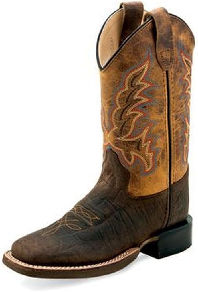 Old West Boots Boy's Burnt (Toddler/Little Kid)