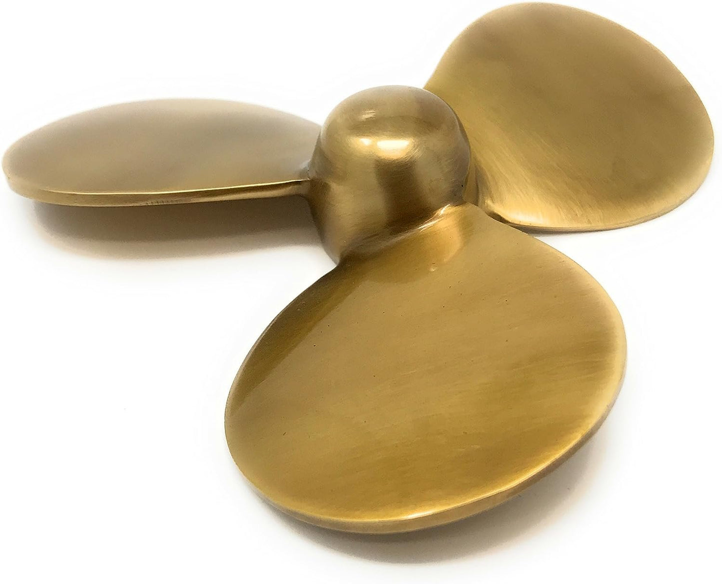 Madison Bay Company Antiqued Brass Nautical Propeller Paperweight, 4.5 Inches Diameter