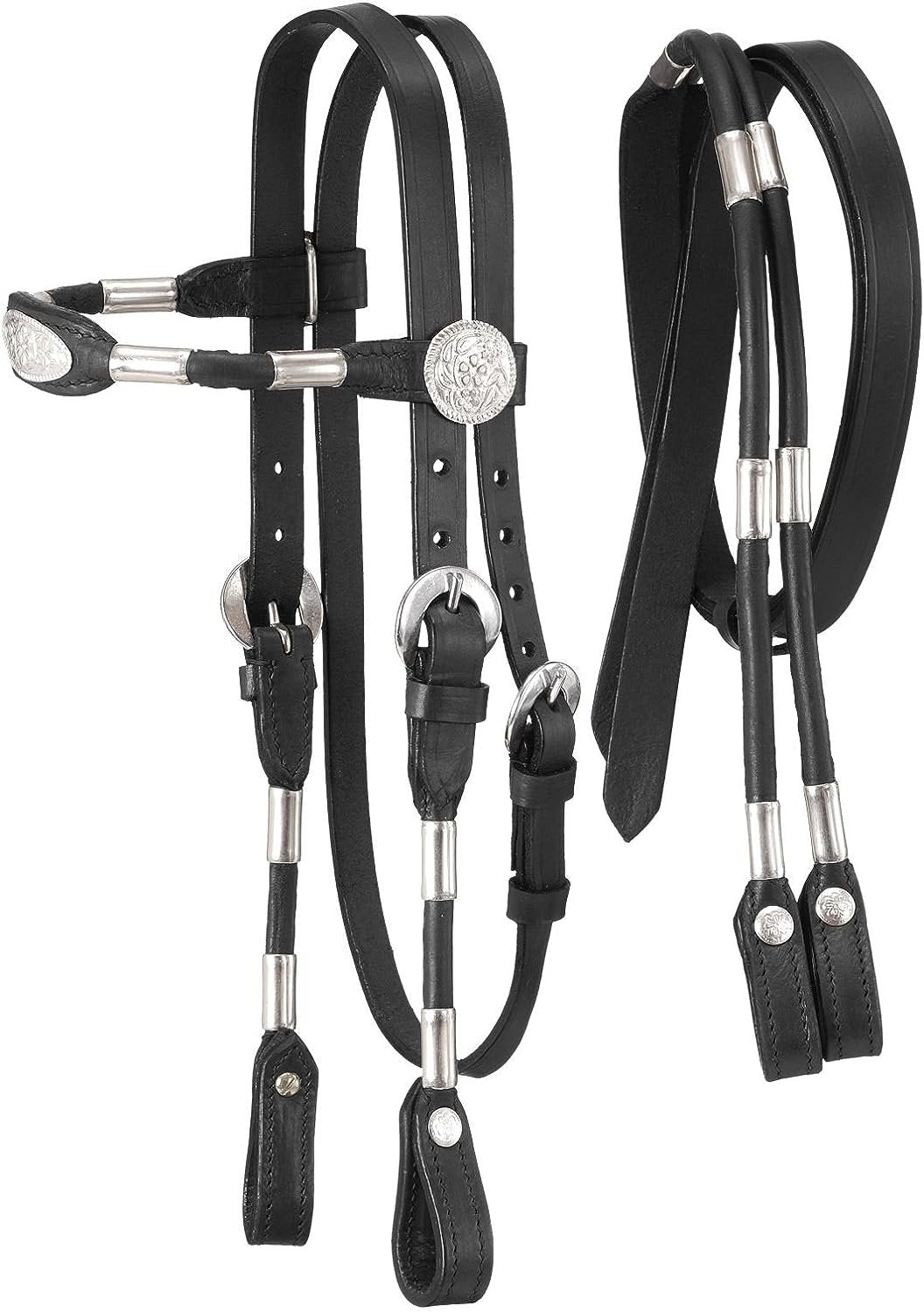 Tough 1 Miniature Poco Headstall with Reins