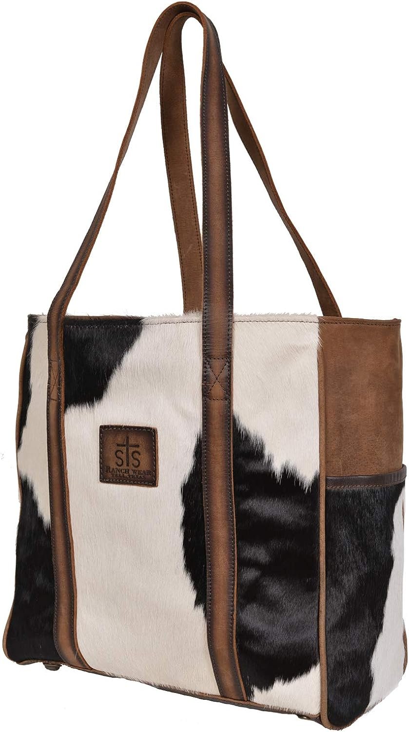 STS Ranchwear Heritage Tote Ladies Leather Handbag Cowhide