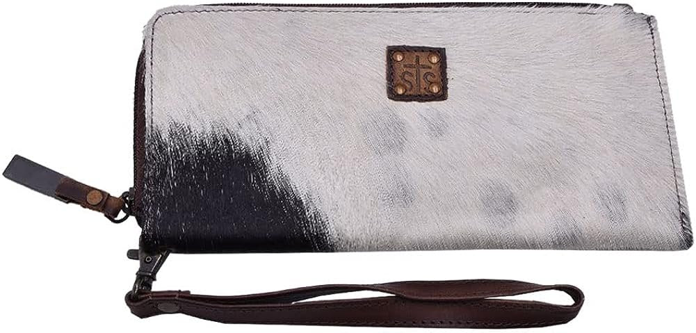 STS Ranchwear Womens Classic Tote Tornado/Hoh Leather Zip Around Wallet