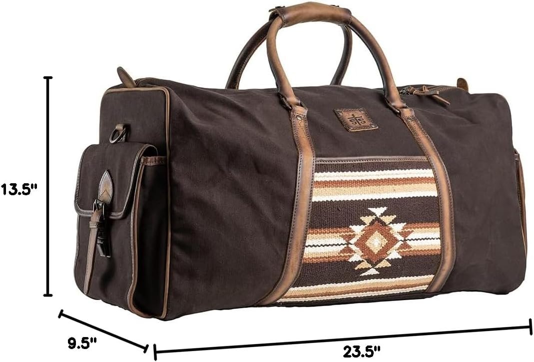 STS Ranchwear Women's Casual Travel Large Capacity Multifunctional Sioux Falls Collection Duffle Bag