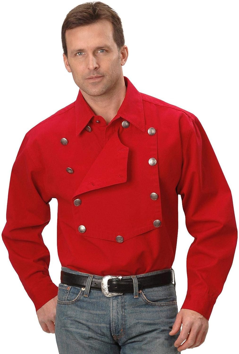 Scully Rangewear Men's Rangewear Solid Frontier Engineer Long Sleeve