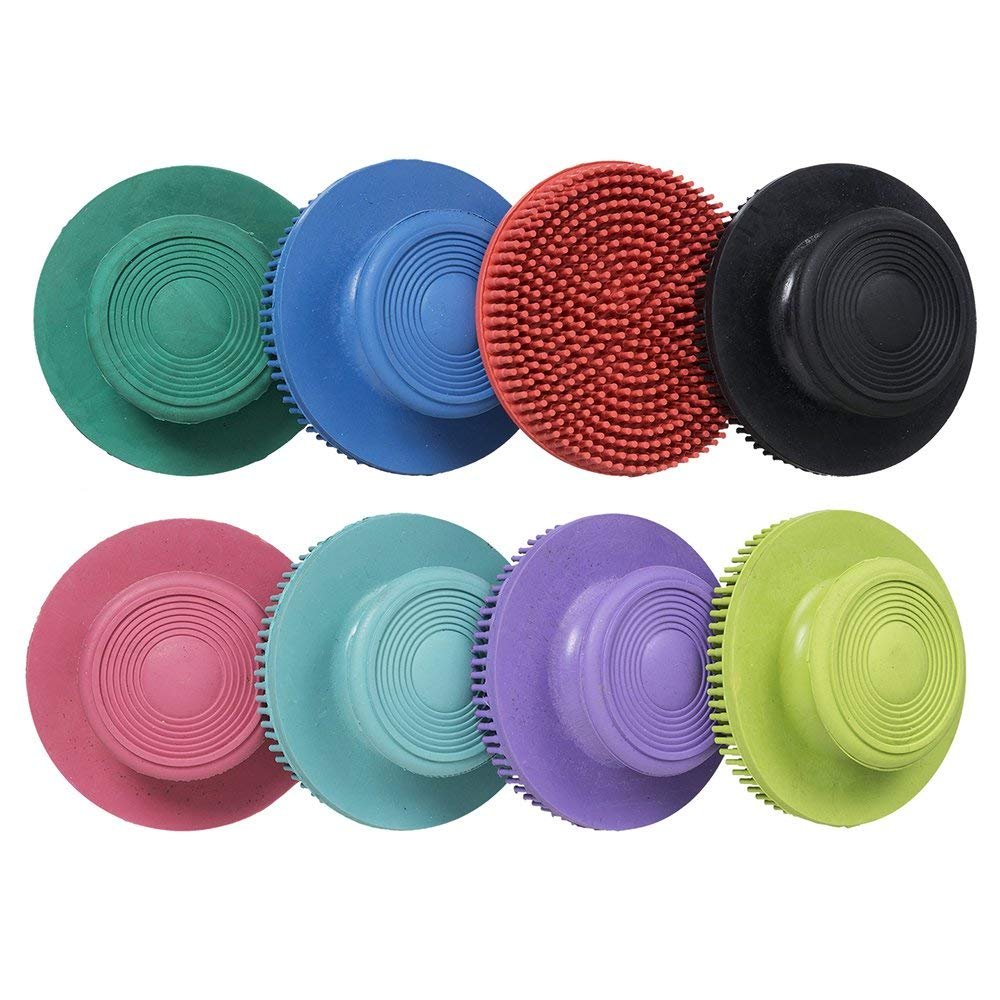 Tough 1 Rubber Face Brush Neongrn