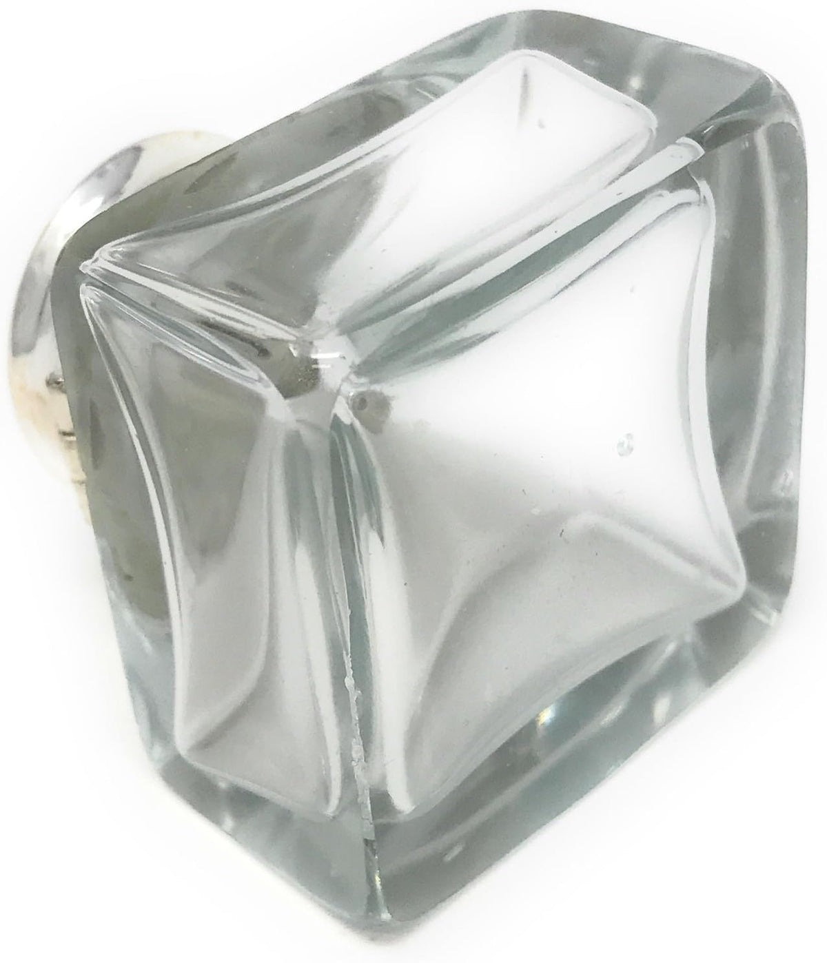 Madison Bay Company Square Clear Glass Mini Inkwell, 1.75 Inches Square X 1.75 Inches Tall