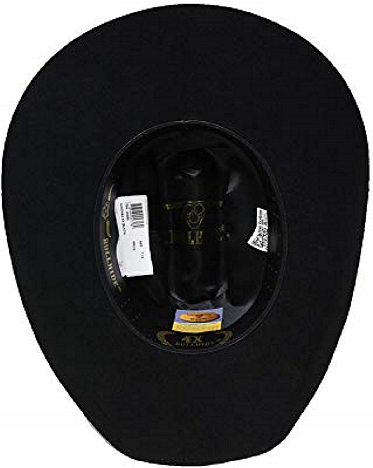 Bullhide Montecarlo unisex-adult Felt Collection Kingman 4x Premium Wool Western Cowboy Hat, 4" Brim