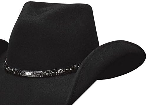 Bullhide Hats 0381Bl Cowboy Collection Wild Horse Black Cowboy Hat