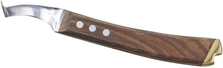 Tough-1 Professional Curved Hoof Knife w/Brass End