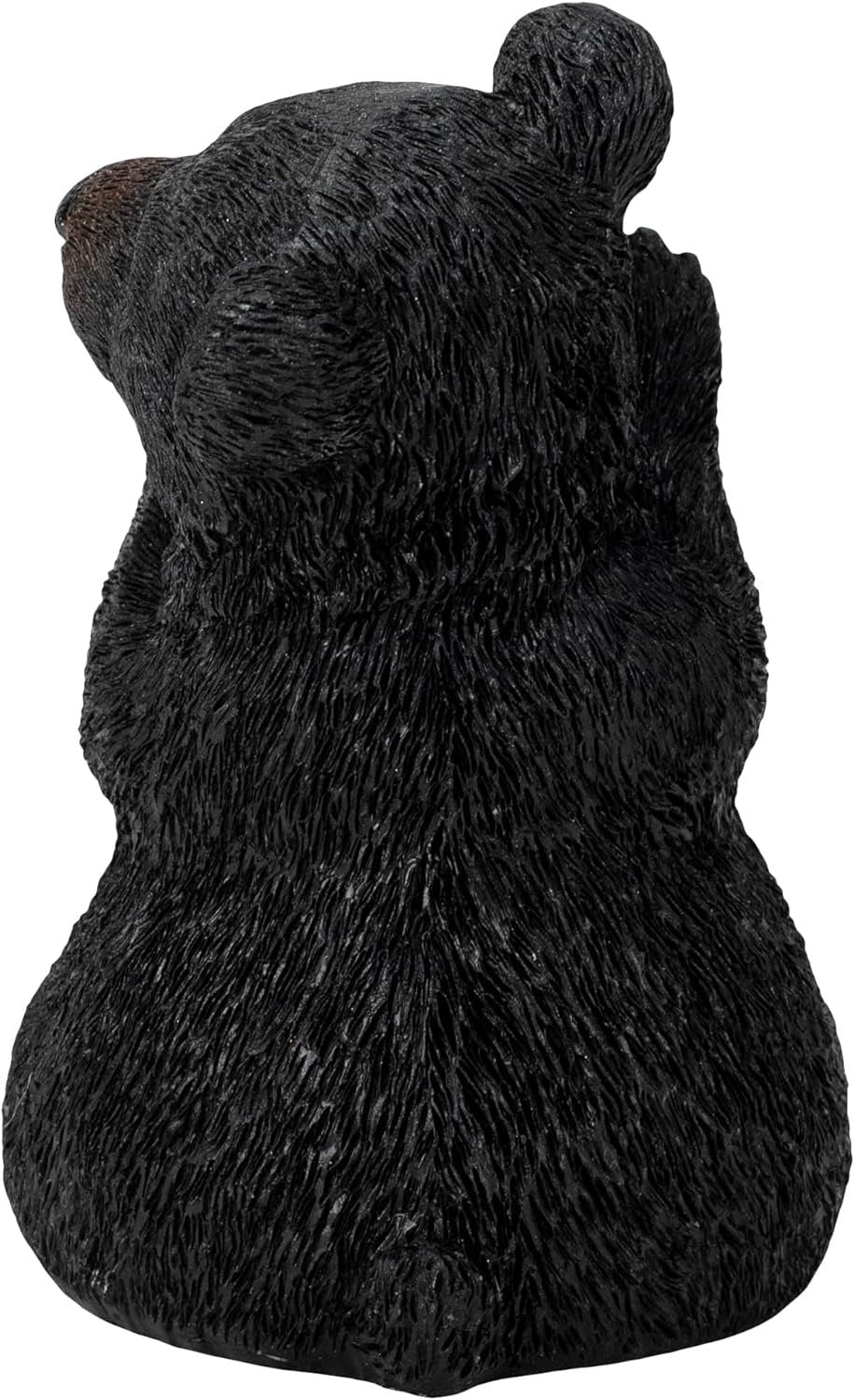 Slifka Sales Co. Sitting Black Bear 5.5 x 5 Resin Table Top Cell Phone Holder Figurine