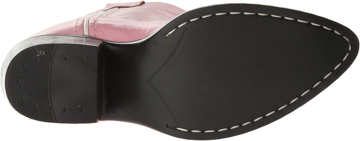 Old West Girls' J Toe Western Boot Little Kid, Pink, 9 Toddler M