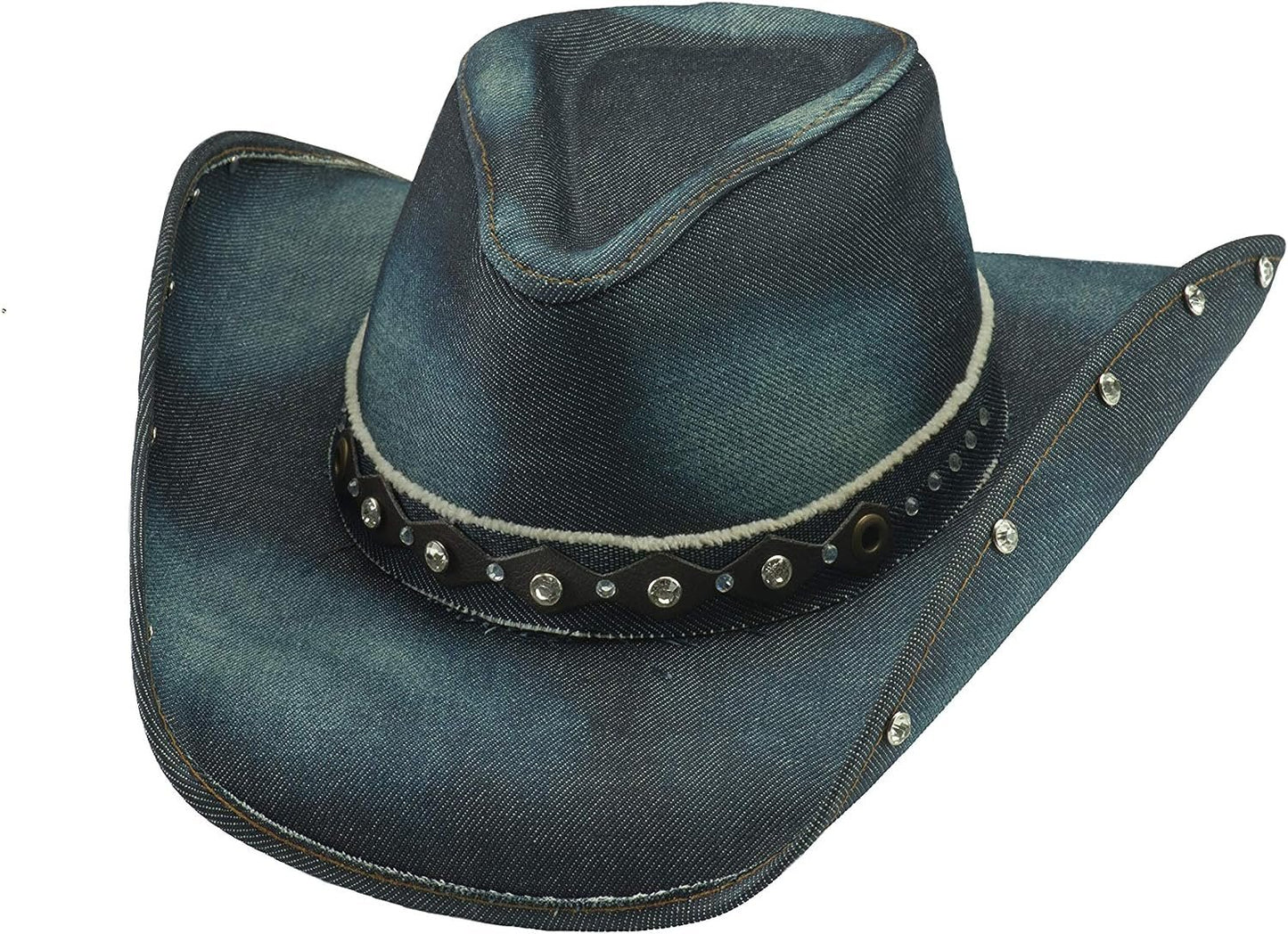 Better Than Yesterday Denim Western Hat