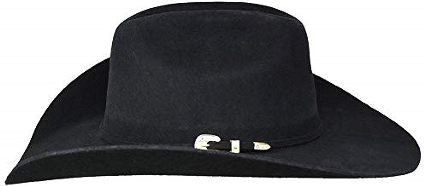 Bullhide Montecarlo unisex-adult Felt Collection Kingman 4x Premium Wool Western Cowboy Hat, 4" Brim