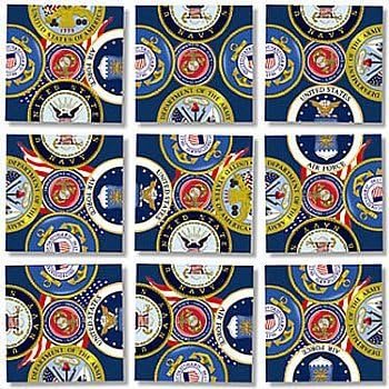 B. Dazzle - U.S Armed Services 9 Piece Scramble Square Puzzle - Challenging Brain Teaser for Children & Adults-Boosts Cognitive Function & Problem Solving