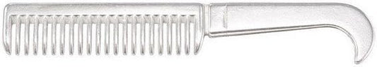 Tough-1 Aluminum Hoof Pick/Pulling Comb