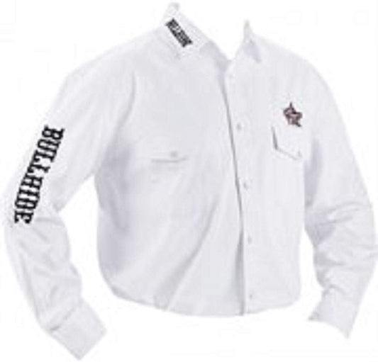 Bullhide Men's PBR Embroidered Black Western Shirt