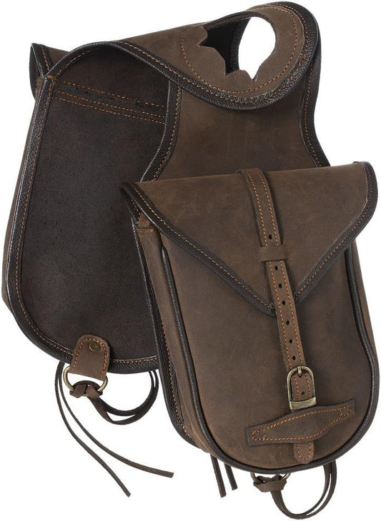 Tough-1 Soft Leather T1 Horn Bag Brown