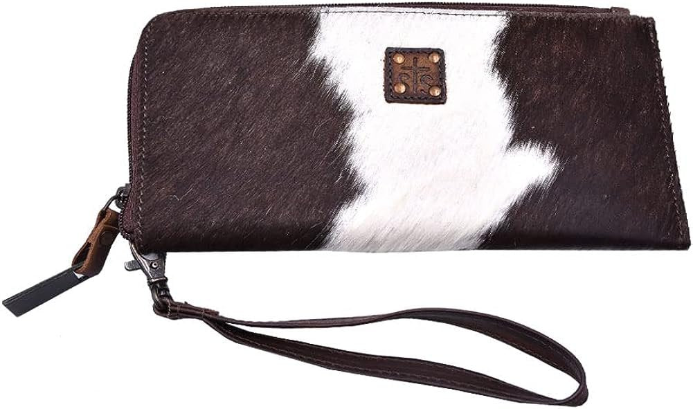 STS Ranchwear Womens Classic Tote Tornado/Hoh Leather Zip Around Wallet