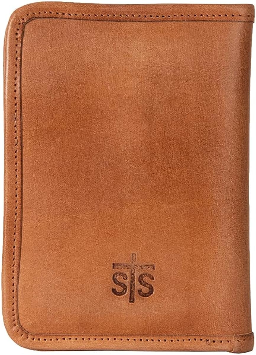 STS Ranchwear Everyday Western Style Full Grain Leather Yipee Kiyay Collection Magnetic Wallet, Multi