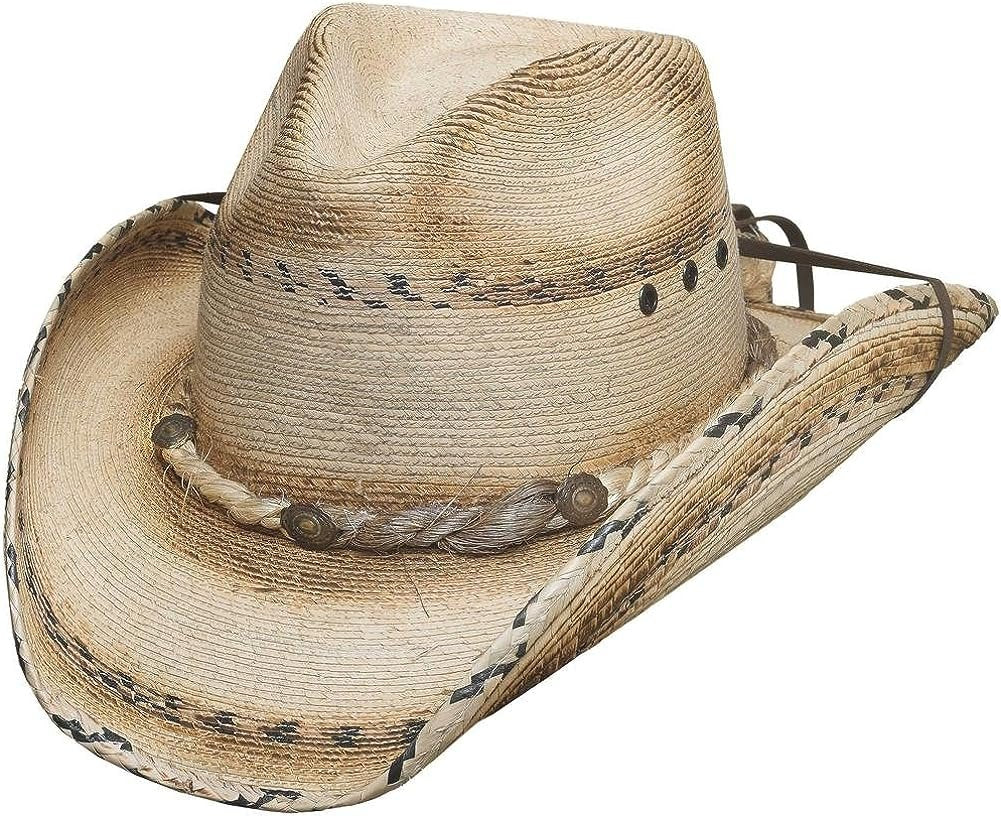 Bullhide Running Iron 15X Palm Leaf Straw Western Hat 2851