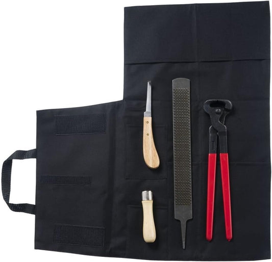 Tough1 4 Piece Hoof Trim Kit with Tool Bag