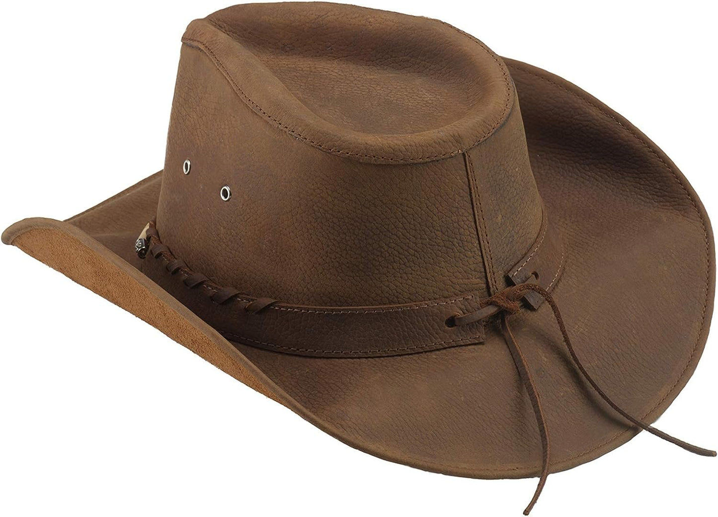 Bullhide Men's Briscoe Leather Cowboy Hat - 4052Ch