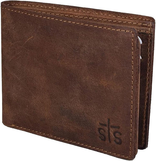 STS Ranchwear Mens The Foreman Bi-Fold Wallet
