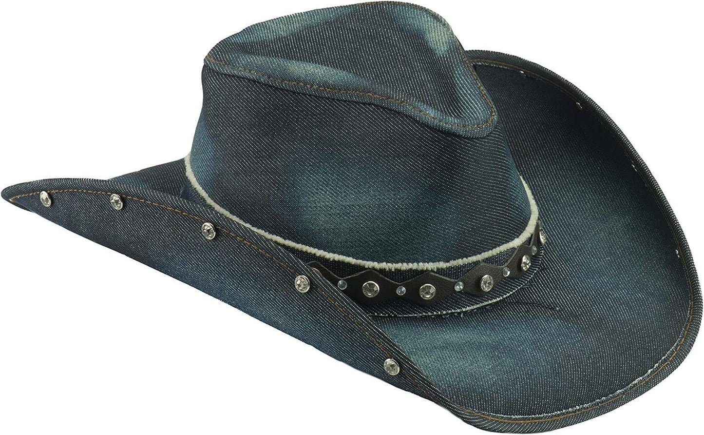 Better Than Yesterday Denim Western Hat