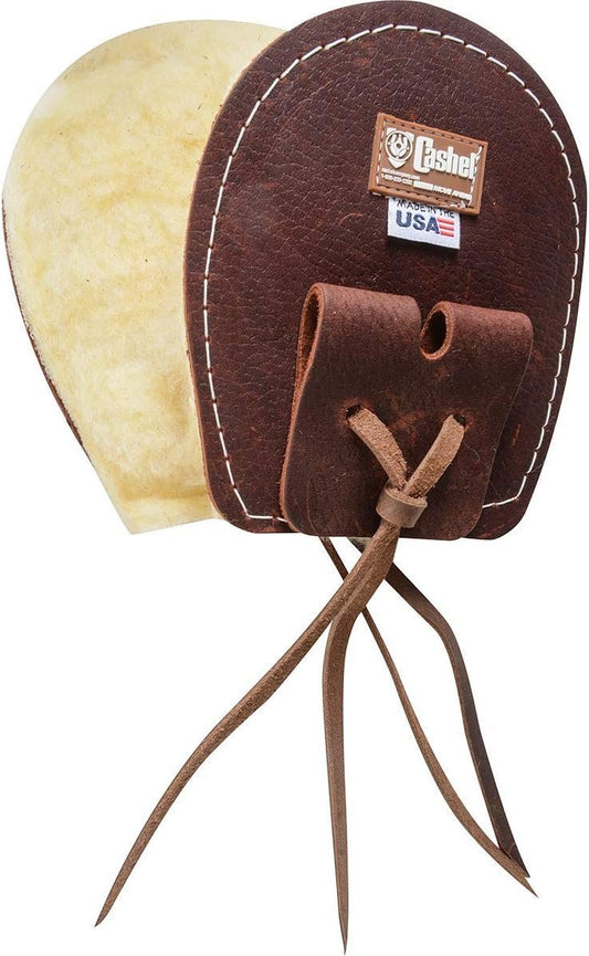 Cashel Ring Master Cinch Protector with Fleece Lining, Brown